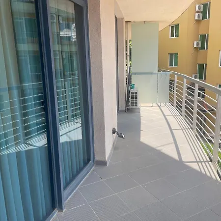 голям двустаен 300 м от плажа 307 Apartment Sunny Beach